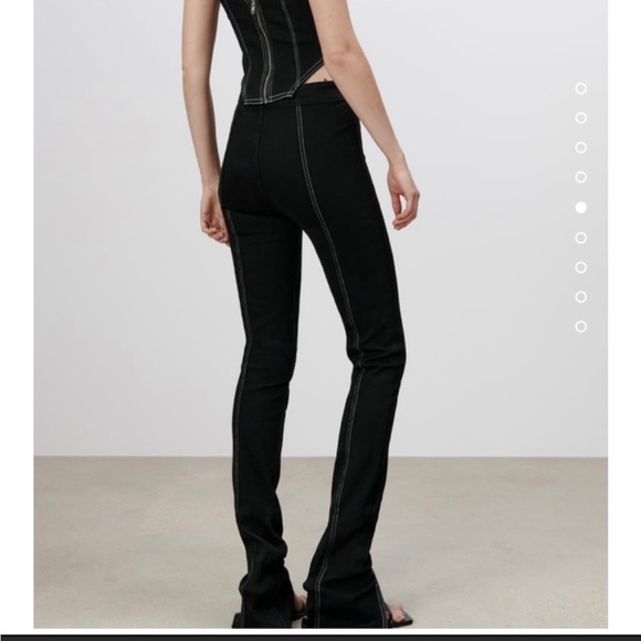 Zara split jeans NWT - Picture 6 of 6